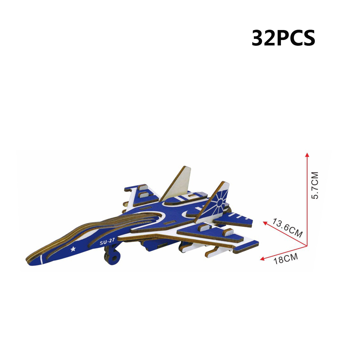 3D-Woodcraft-Assembly-Western-Fighter-Series-Kit-Jigsaw-Puzzle-Decoration-Toy-Model-for-Kids-Gift-1632732-8