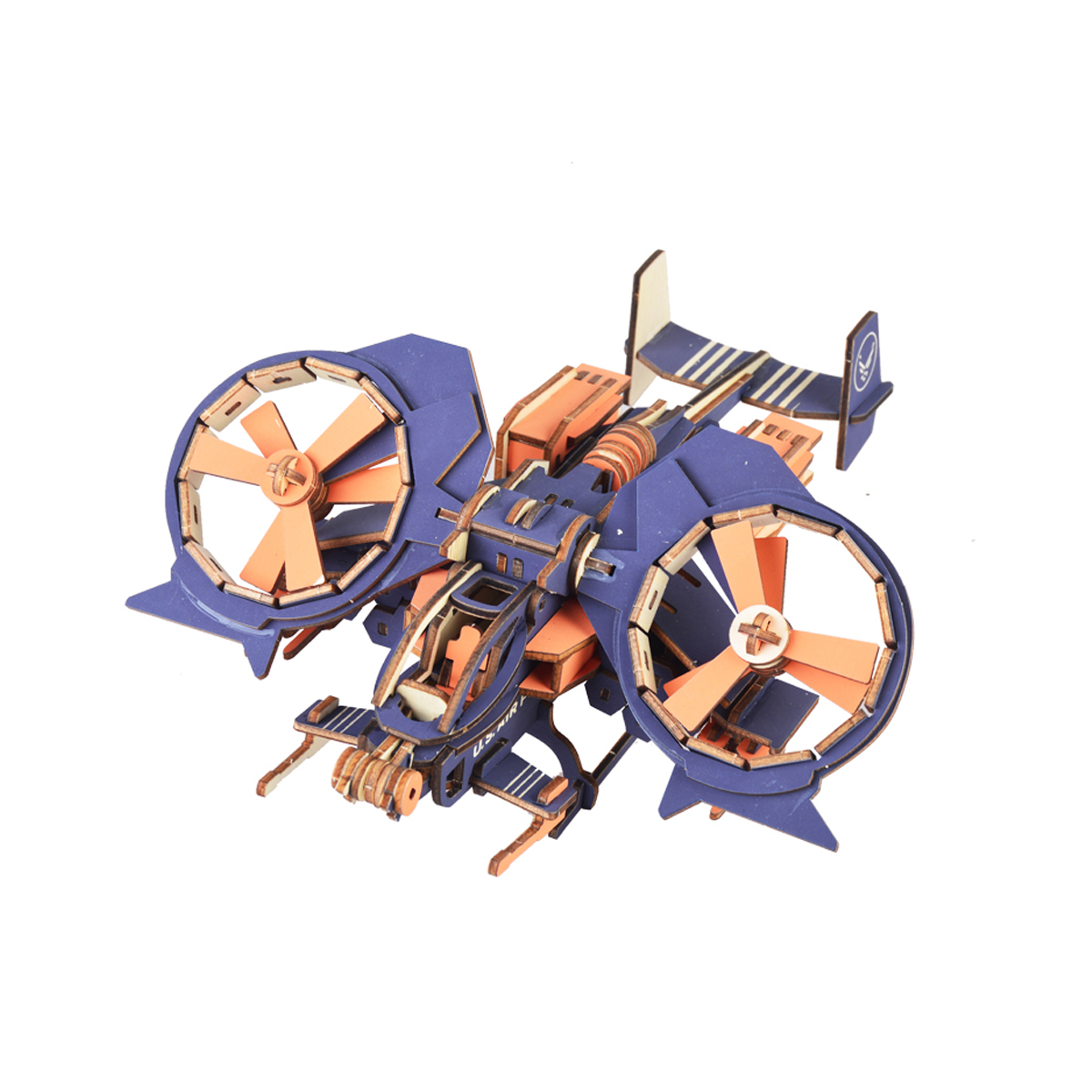 3D-Woodcraft-Assembly-Western-Fighter-Series-Kit-Jigsaw-Puzzle-Decoration-Toy-Model-for-Kids-Gift-1632732-9