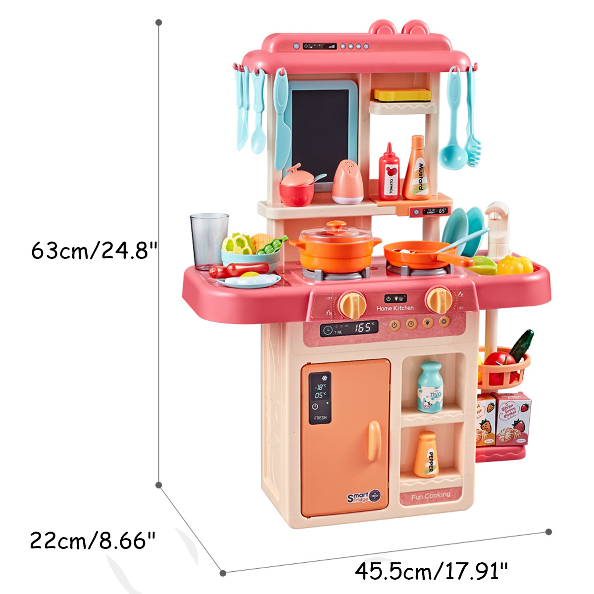 42PCS-Kitchen-Playset-Pretend-Play-Toys-Cooking-Set-With-Light-Sound-Effect-1636232-3