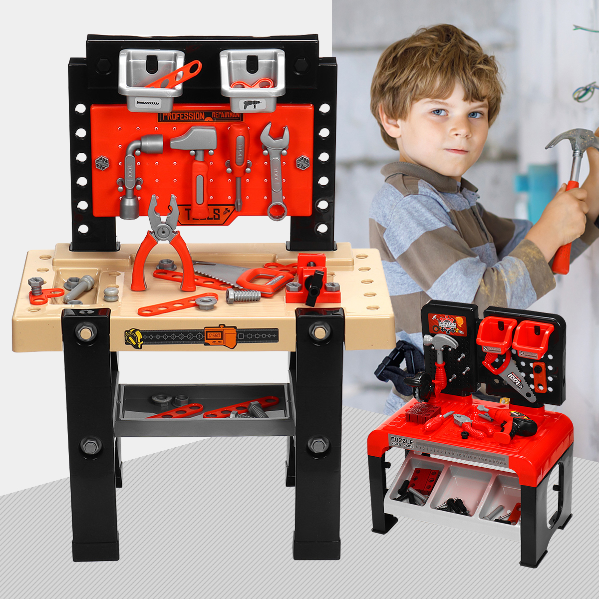 4664-Pcs-2-Tiers-Simulation-Work-Bench-Repair-Tools-Early-Educational-Puzzle-Toy-with-2-Upper-Storag-1805315-3