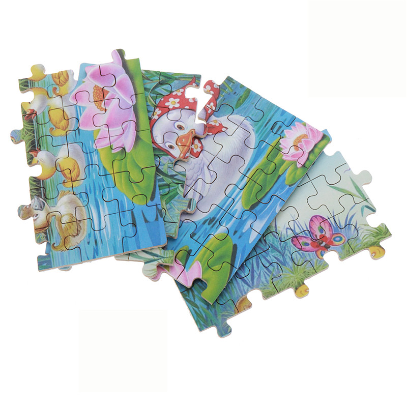 60pcs-DIY-Puzzle-Duck-Fairy-Tale-Cartoon-3D-Jigsaw-With-Tin-Box-Kids-Children-Educational-Gift-Colle-1260149-3