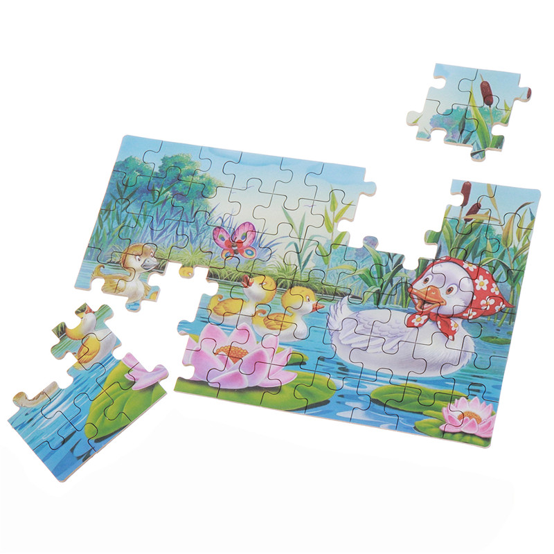 60pcs-DIY-Puzzle-Duck-Fairy-Tale-Cartoon-3D-Jigsaw-With-Tin-Box-Kids-Children-Educational-Gift-Colle-1260149-4