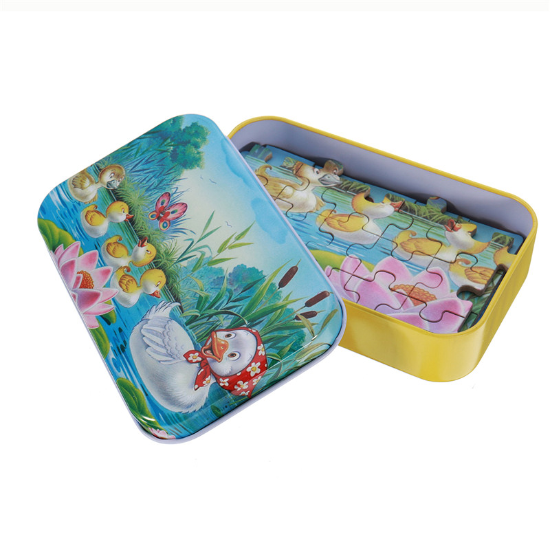 60pcs-DIY-Puzzle-Duck-Fairy-Tale-Cartoon-3D-Jigsaw-With-Tin-Box-Kids-Children-Educational-Gift-Colle-1260149-6