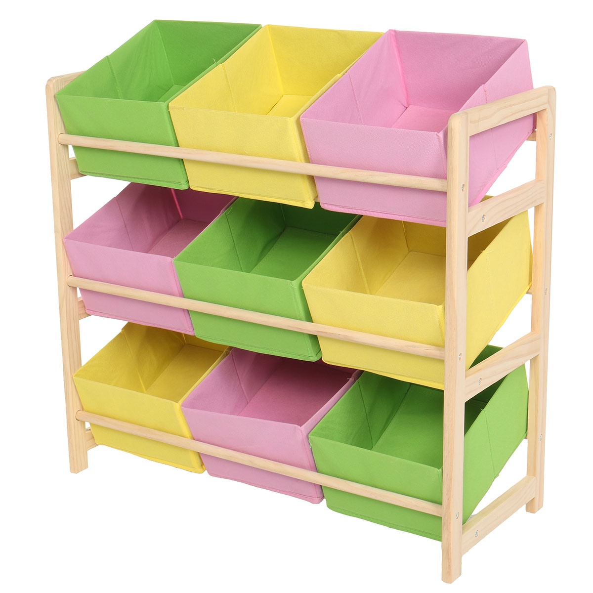 66309CM-Yellow-Pink-Green-Solid-Wood-Childrens-Toy-Rack-Storage-Rack-Toy-Rack-1754652-8
