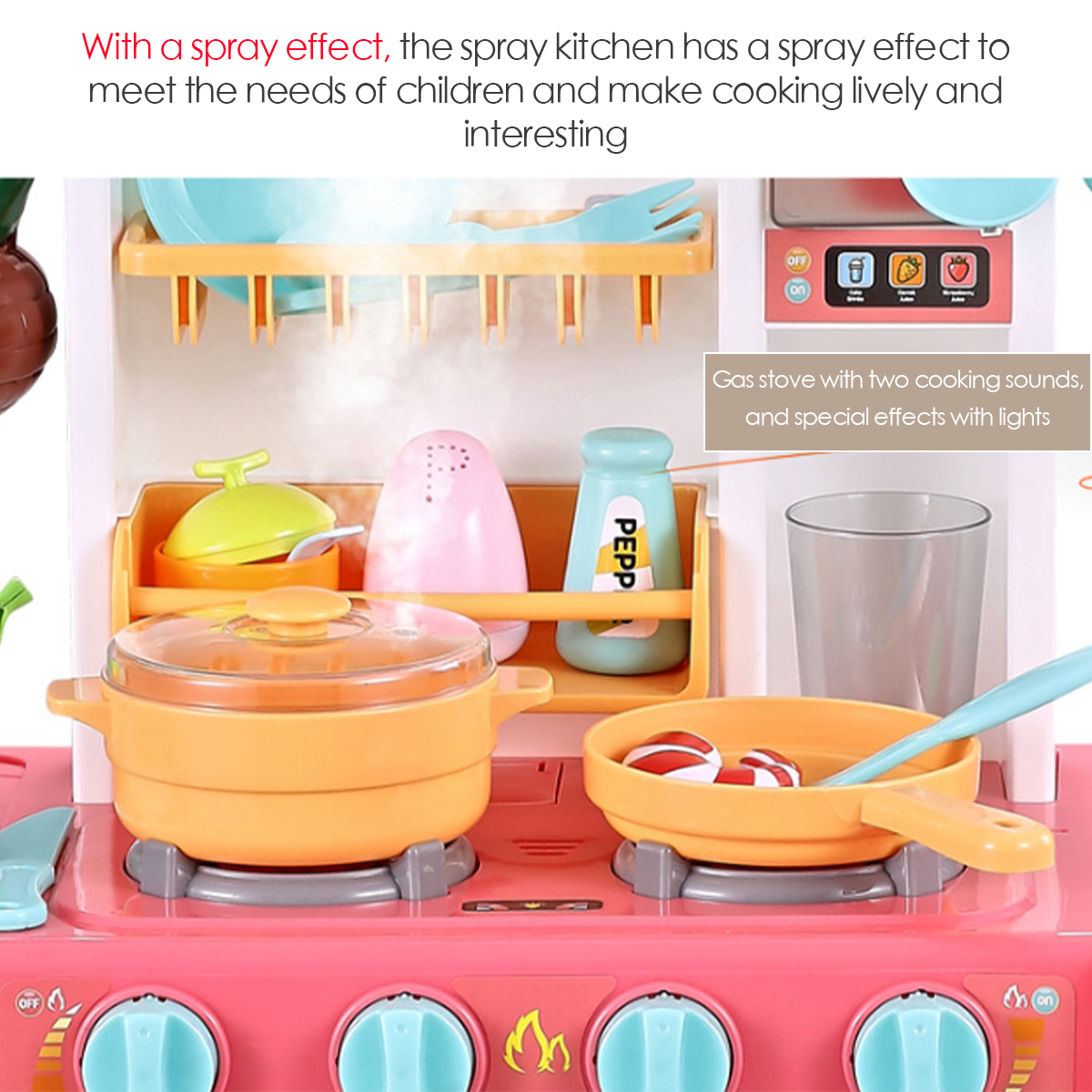 72CM-Height-43-Pcs-ABS-Plastic-Simulation-Spraying-Kitchen-Cooking-Educational-Toy-with-Sound-Light--1710144-4