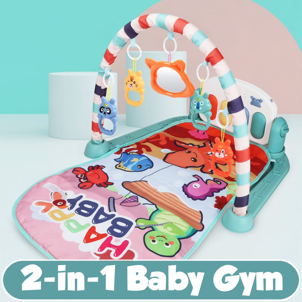 765643CM-2-IN-1-Multi-functional-Baby-Gym-with-Play-Mat-Keyboard-Soft-Light-Rattle-Toys-for-Baby-Gif-1709556-3