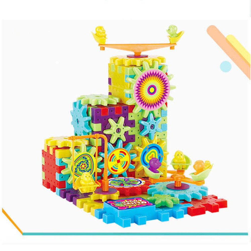 82pcs-Childrens-Electric-Variety-Building-Blocks-Assemble-Electronic-Gear-Splicing-Assembling-Jigsaw-1698757-7