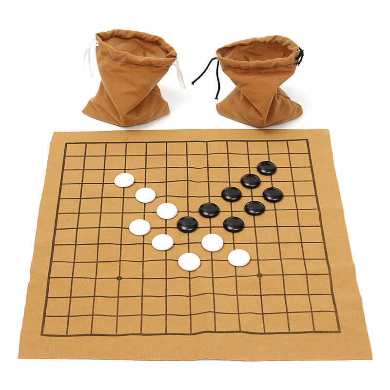90PCS-Go-Bang-Chess-Game-Set-Suede-Leather-Sheet-Board-Children-Educational-Toy-1070854-1