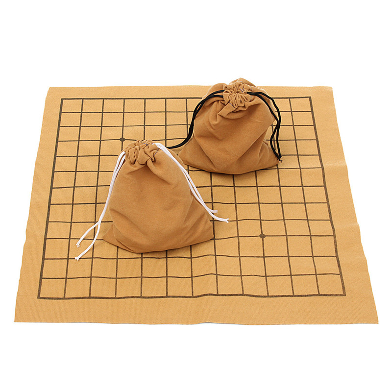 90PCS-Go-Bang-Chess-Game-Set-Suede-Leather-Sheet-Board-Children-Educational-Toy-1070854-3
