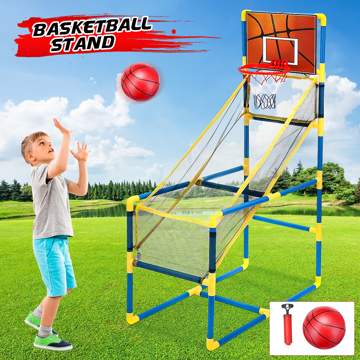 Children-Lightweight-Portable-Easy-Assemble-Basketball-Stand-Adjustable-Indoor-Outdoor-Sports-Toys-w-1829730-1