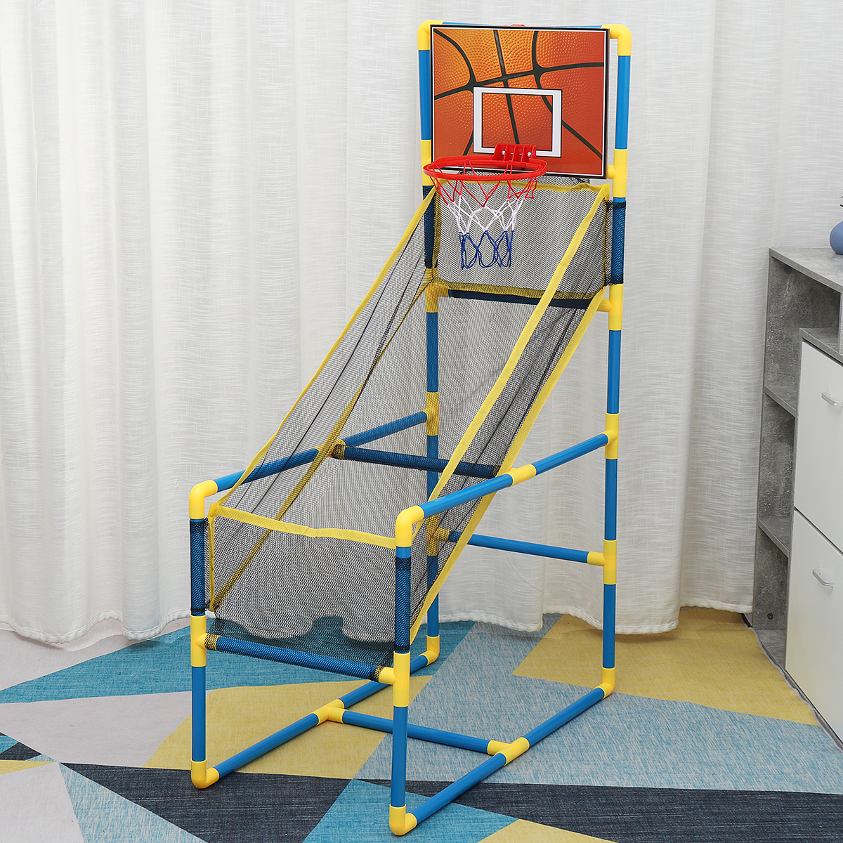 Children-Lightweight-Portable-Easy-Assemble-Basketball-Stand-Adjustable-Indoor-Outdoor-Sports-Toys-w-1829730-4