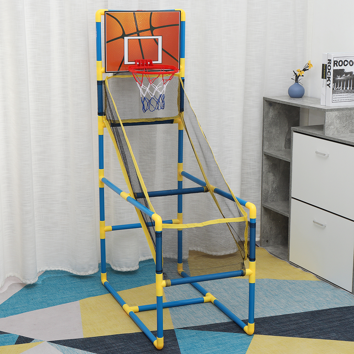 Children-Lightweight-Portable-Easy-Assemble-Basketball-Stand-Adjustable-Indoor-Outdoor-Sports-Toys-w-1829730-5