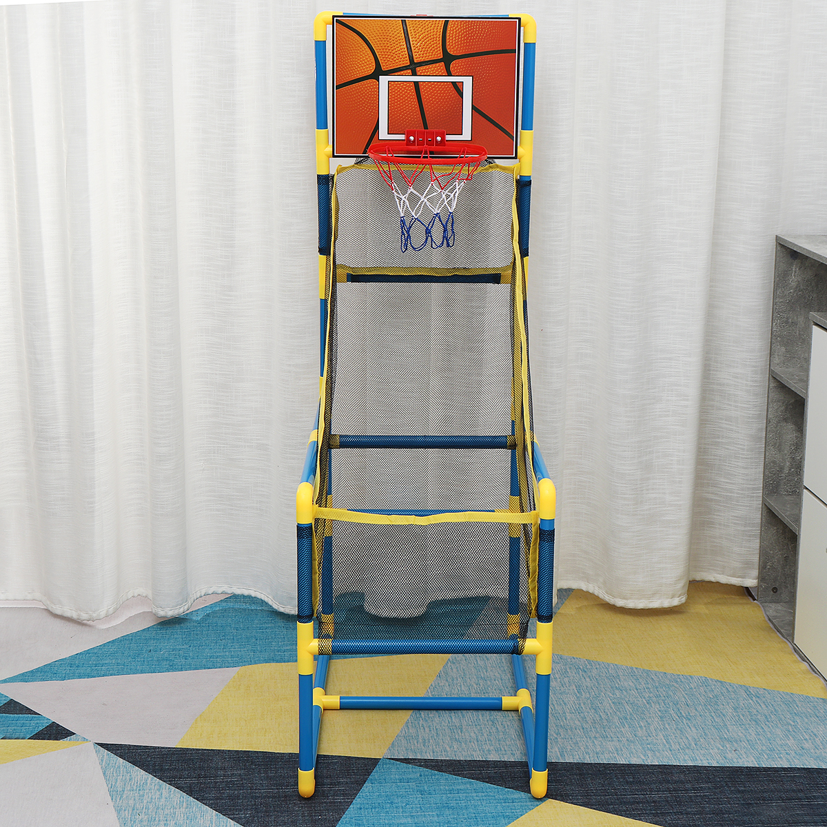 Children-Lightweight-Portable-Easy-Assemble-Basketball-Stand-Adjustable-Indoor-Outdoor-Sports-Toys-w-1829730-6