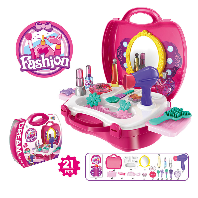 Children-Simulation-Kitchen-Cook-Tableware-Dresser-Cashier-Tool-Suitcase-Doctor-House-Toys-1222514-6