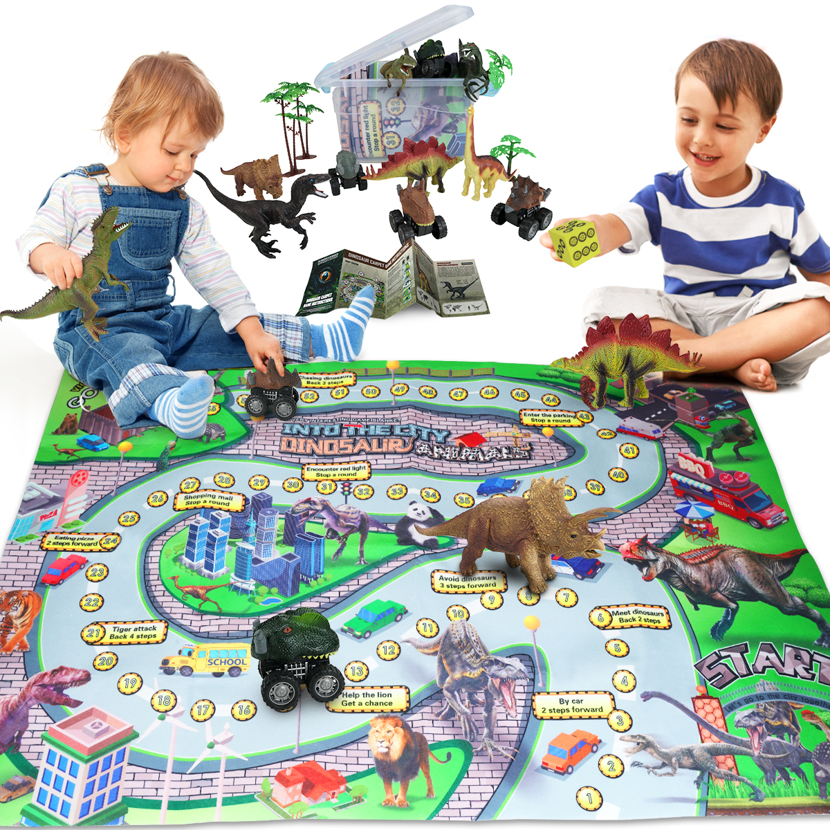 Dinosaur-Toys-Dinosaur-Figures-with-Activity-World-Play-Mat--Trees-Educational-Realistic-Dinosaur-Pl-1887431-3