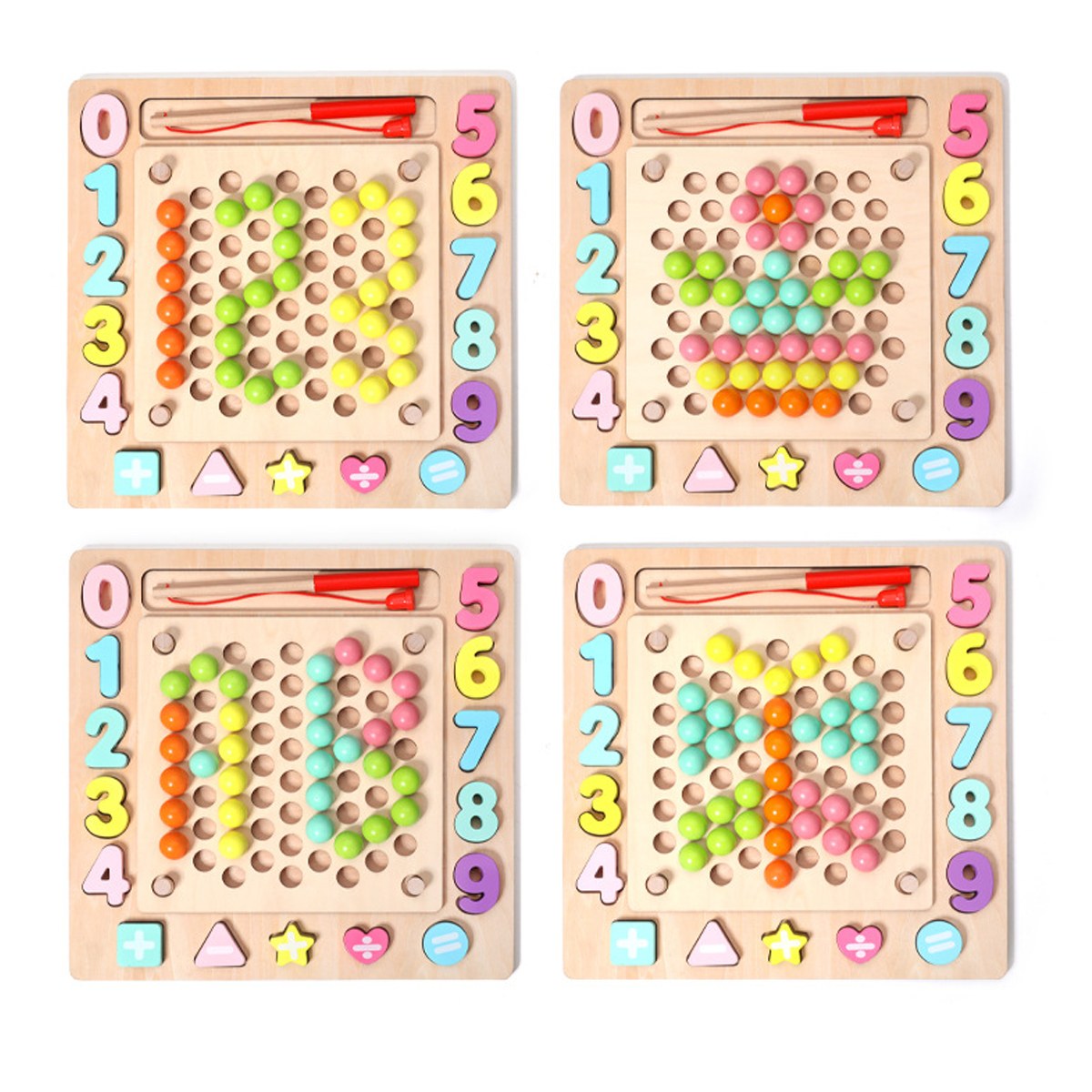 Jigsaw-Puzzle-Childrens-Puzzle-Clip-Color-Ball-Training-Babys-Concentration-Parent-child-Toys-1636790-9
