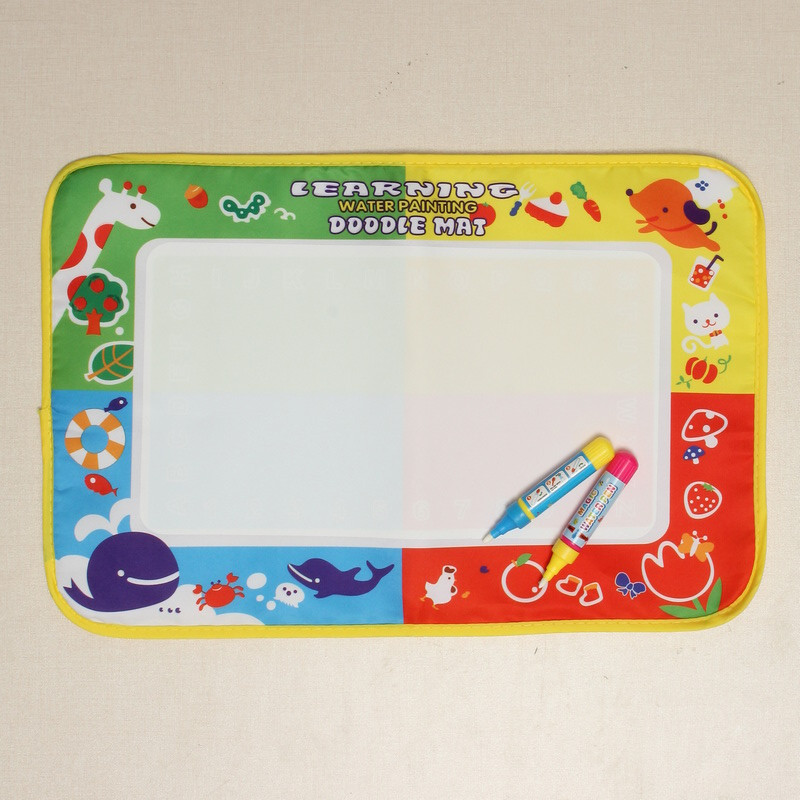 Magic-Doodle-Mat-Colorful-Water-Painting-Cloth-Reusable-Portable-Developmental-Toy-Kids-Gift-1115392-3