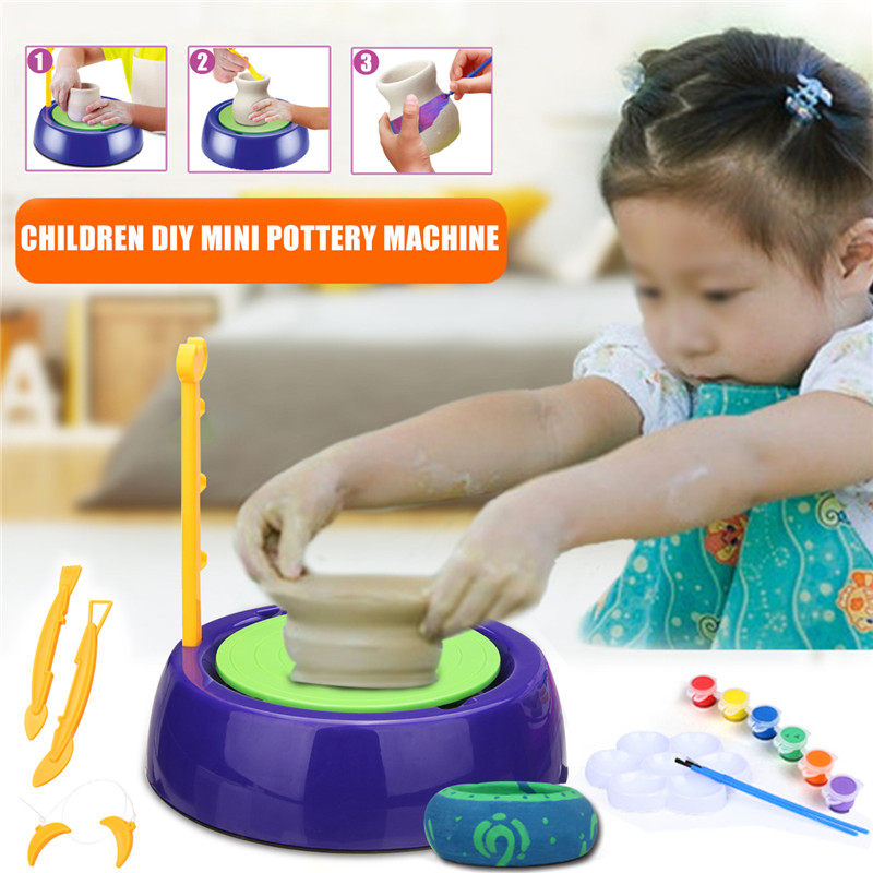Mini-DIY-Ceramic-Pottery-Machine-Pottery-Wheels-Kids-Arts-Craft-Educational-Gift-1238178-1