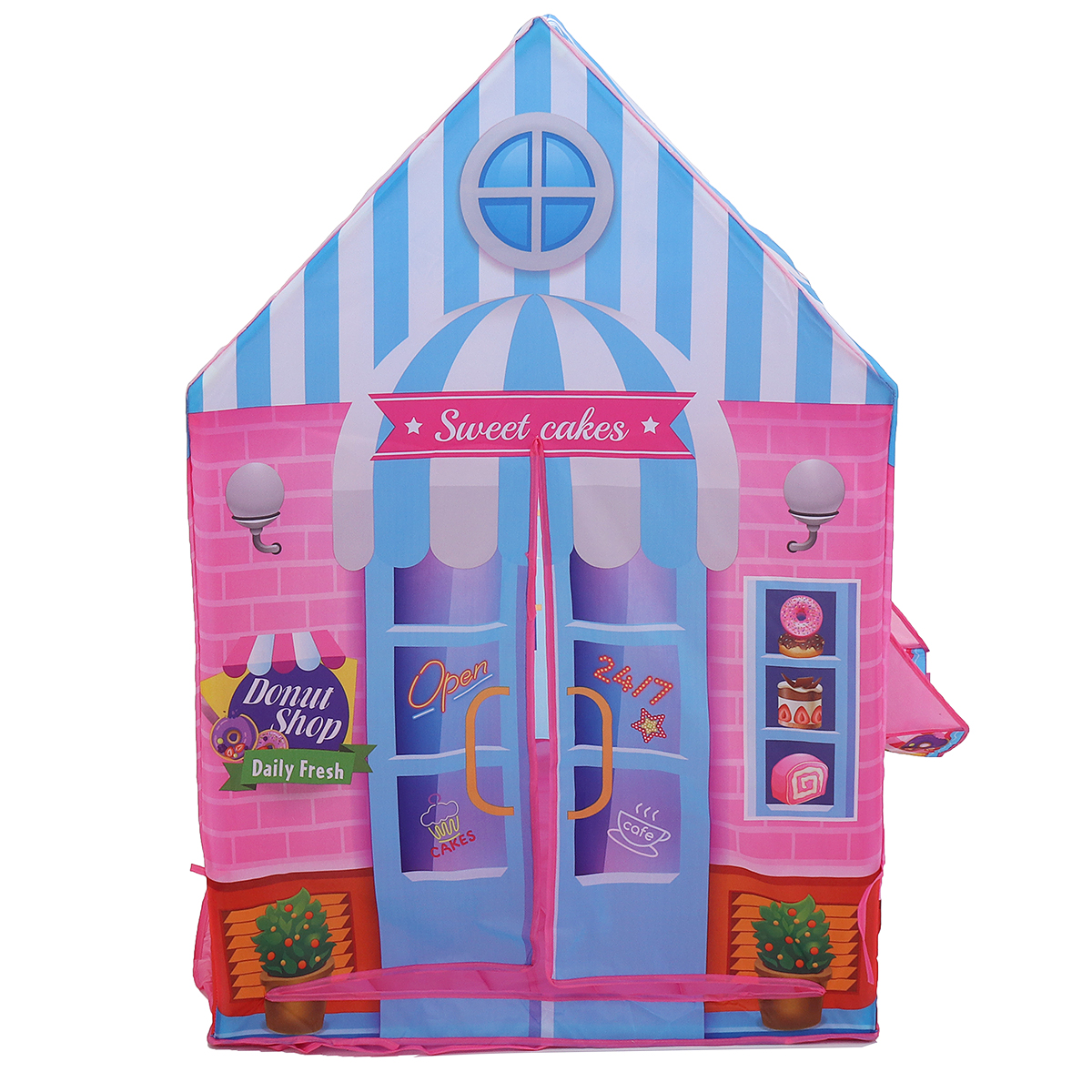 Multi-style-Simulation-Cartoon-Polyester-Safety-Material-Easy-Set-Up-Kids-Play-Tent-Toy-for-Indoor---1828114-2