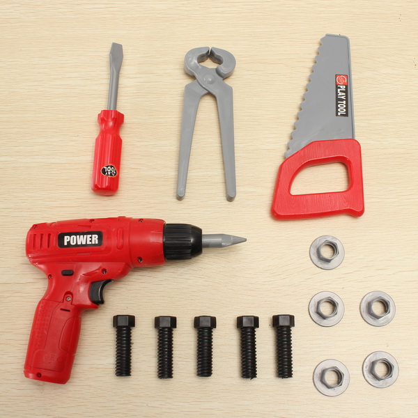 NINIYA-Plastic-Electronic-Tool-Kits-15PCS-Children-Toys-Without-Battery-1112672-1