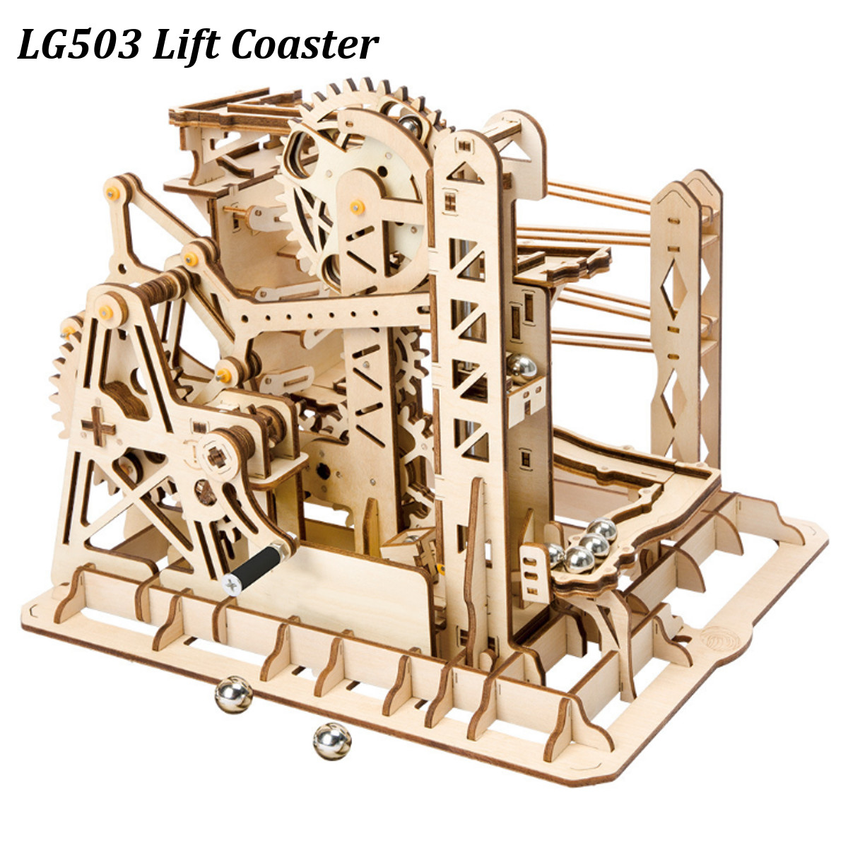 Robotime-4-Kinds-Hand-Crank-Marble-Run-Game-DIY-Coaster-Wooden-Model-Building-Kits-Assembly-Toy-Gift-1698293-2