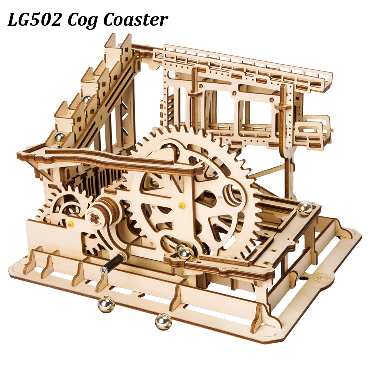 Robotime-4-Kinds-Hand-Crank-Marble-Run-Game-DIY-Coaster-Wooden-Model-Building-Kits-Assembly-Toy-Gift-1698293-5