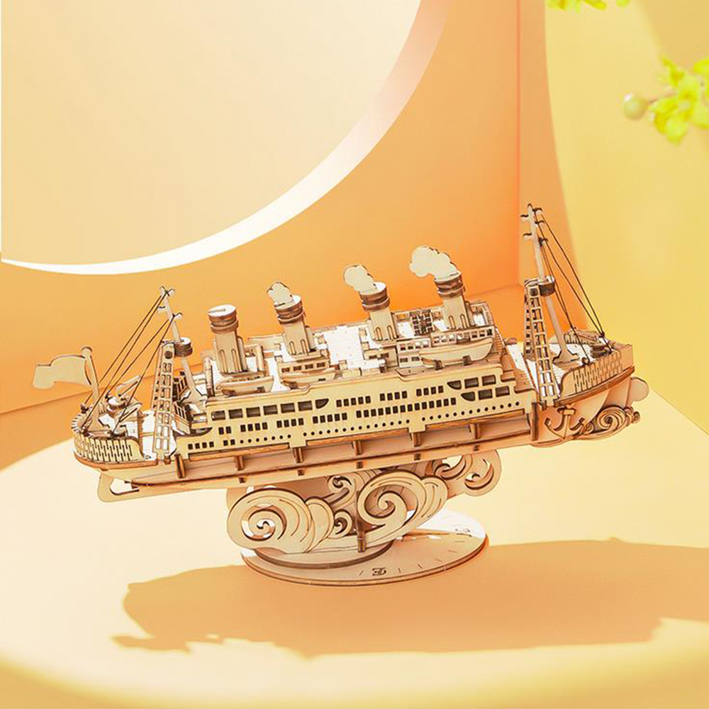 Robotime-TG306-Voyage-Cruise-Ship-3D-Puzzle-DIY-Hand-assembled-Wooden-Sailing-Model-Toys-1732201-1
