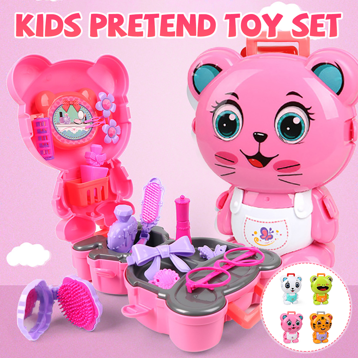 Simulation-Kids-Kitchen-Cooking-Tools-Doctors-Makeup-Playing-Education-Pretend-Toy-Set-with-Carrying-1725293-2