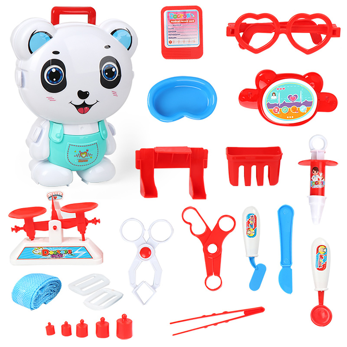 Simulation-Kids-Kitchen-Cooking-Tools-Doctors-Makeup-Playing-Education-Pretend-Toy-Set-with-Carrying-1725293-8