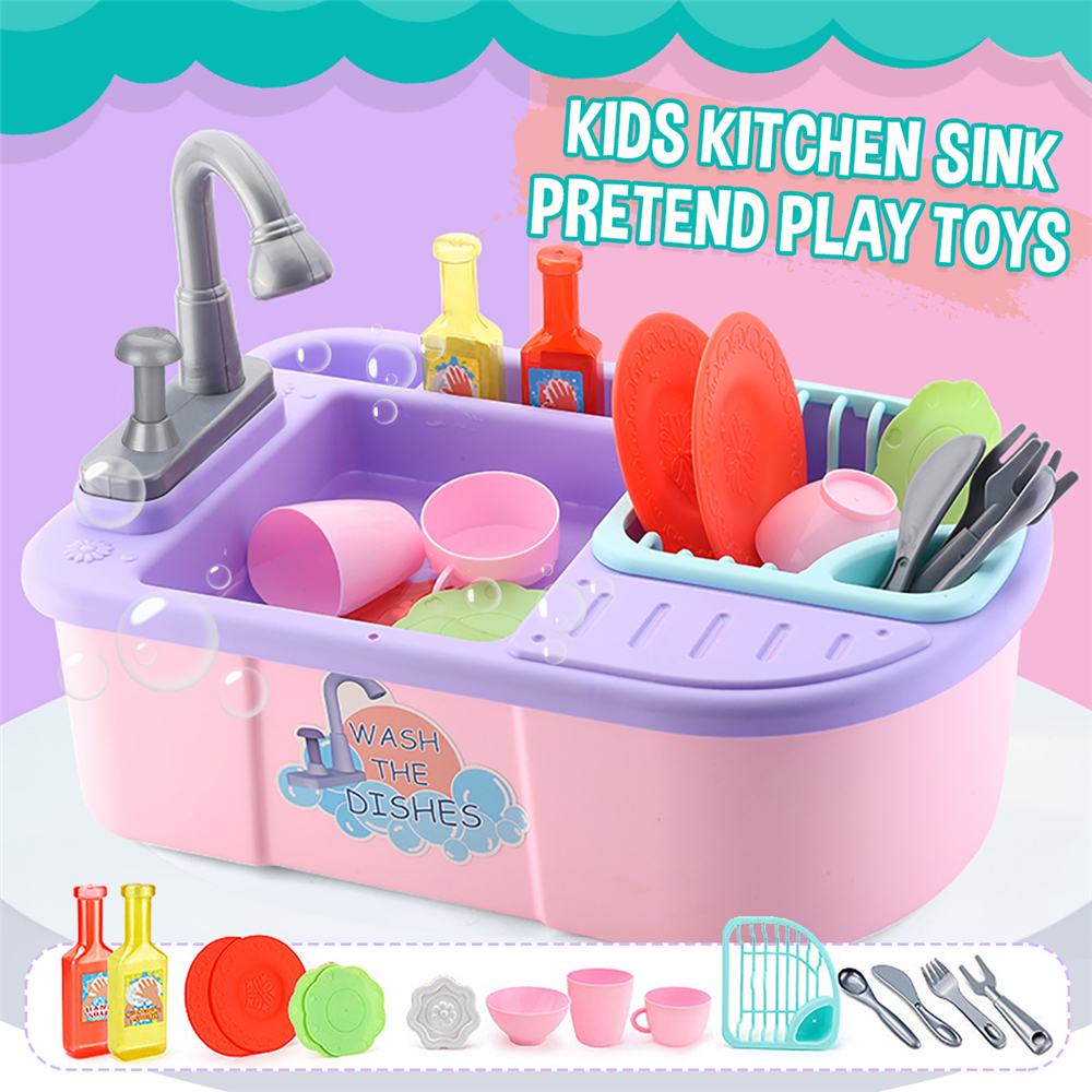 Simulation-Kitchen-Dishwasher-Playing-Sink-Dishes-Pretend-Play-Set-Educational-Toy-for-Kids-Gift-1815392-1