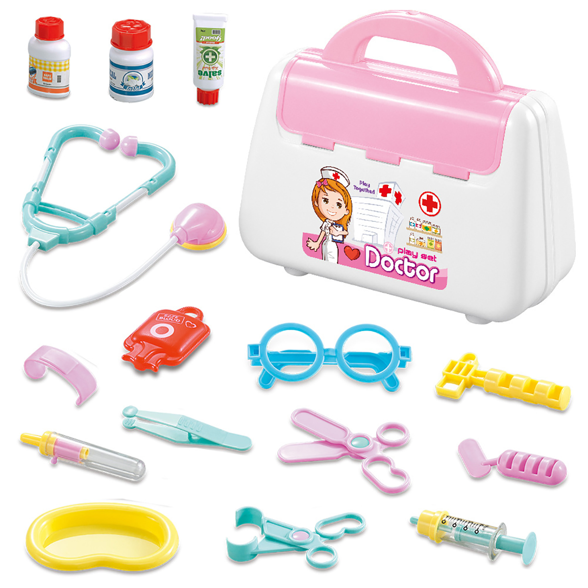 Simulation-Pretend-Doctor-Nurse-Role-Play-Education-Toy-Set-with-Carrying-Box-for-Kids-Gift-1725291-9