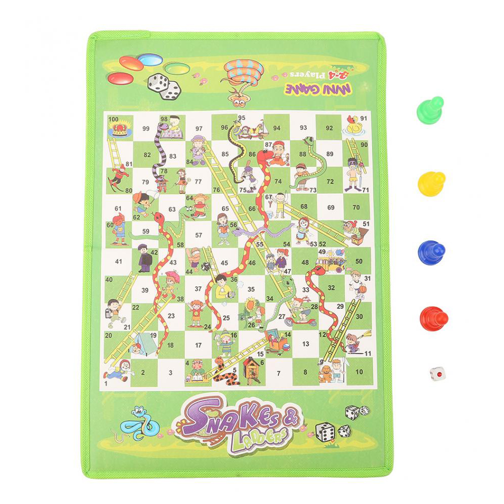 Snake-Ladder-Interesting-Board-Game-Toy-Set-Portable-Flying-Chess-Board-Educational-Kids-Toys-1523368-2