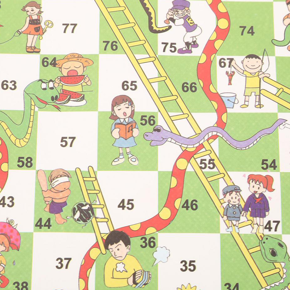 Snake-Ladder-Interesting-Board-Game-Toy-Set-Portable-Flying-Chess-Board-Educational-Kids-Toys-1523368-3