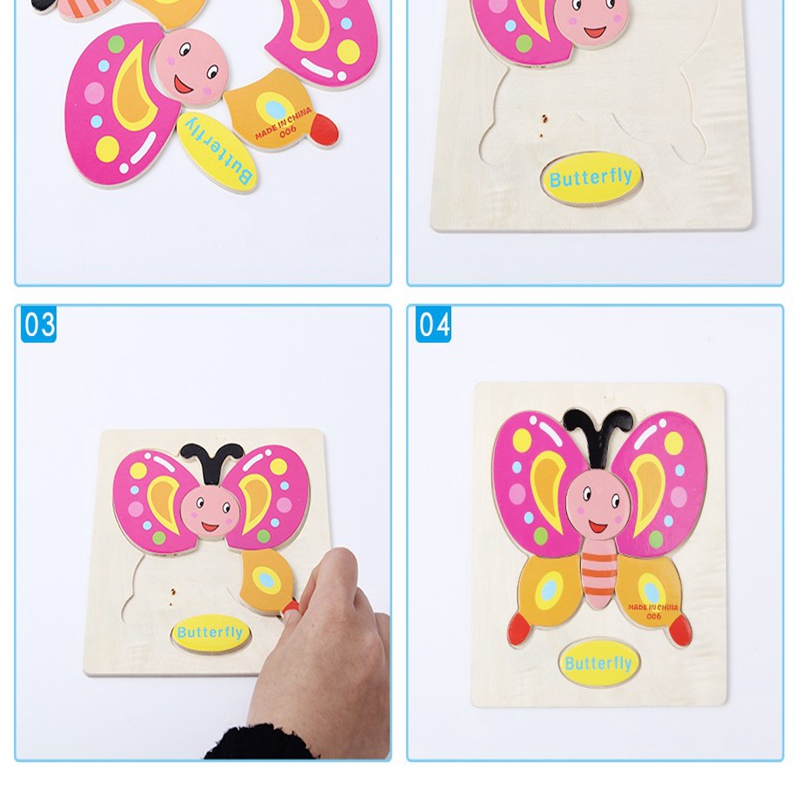 Umu-Wooden-3D-Jigsaw-Puzzle-Toy-Kids-Children-Cartoon-Animal-Puzzle-Gift-Intelligence-Toys-1208889-3