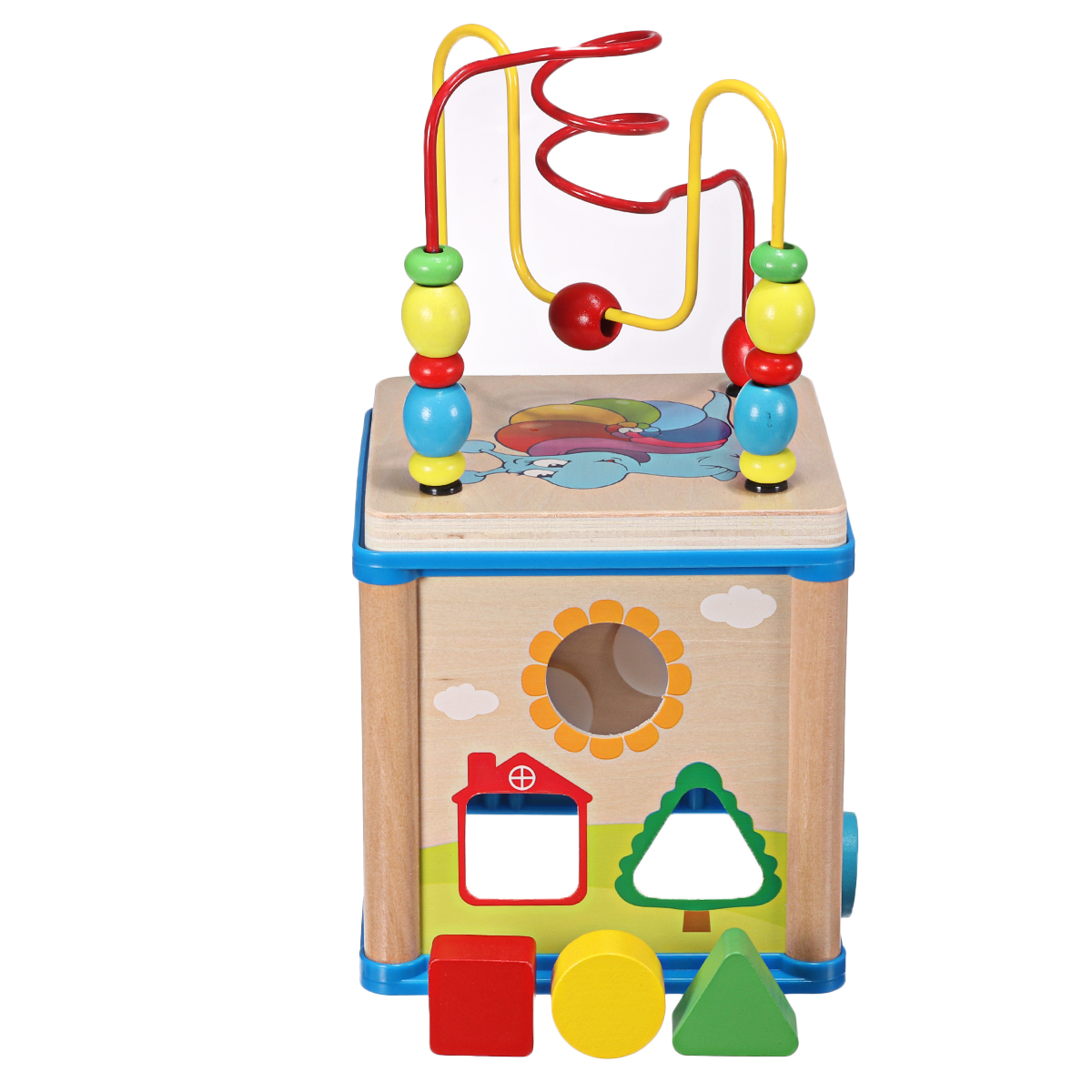 Wooden-Multi-functional-Wisdom-Aroind-Treasure-Box-with-Beads-Parent-child-Educational-Learning-Toy--1733559-5