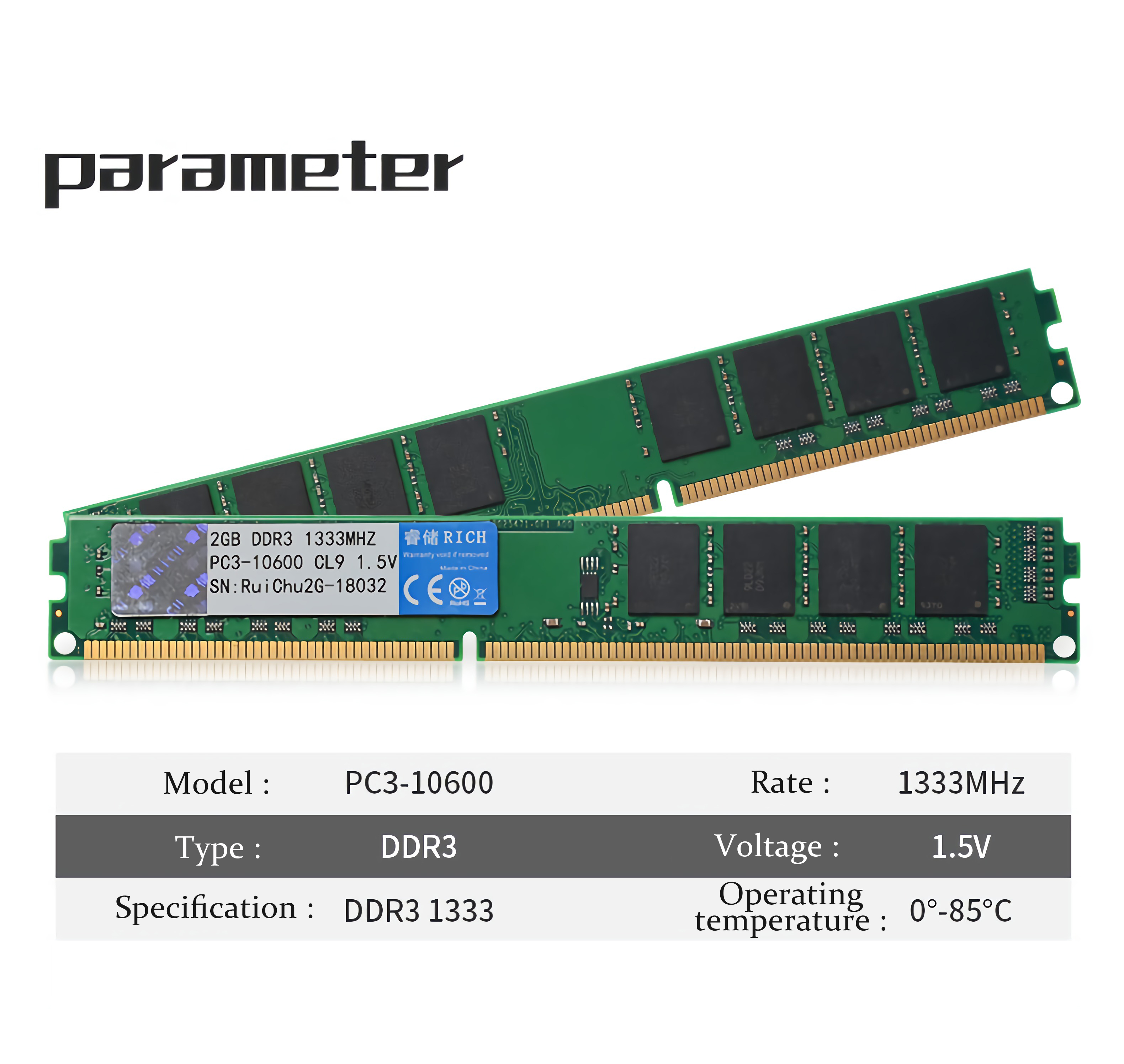 RUICHU-2G-DDR3-RAM-PC3-10600U-1333MHz-Universal-For-PC-Computer-Desktop-PC-1788061-1