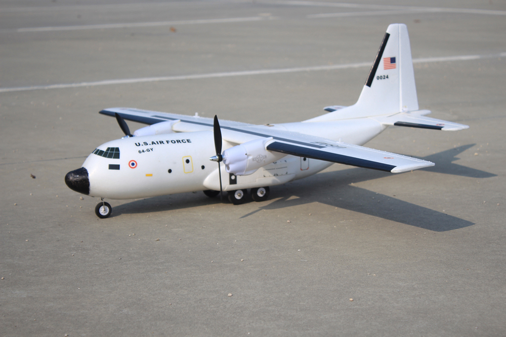 C-160-Cargotrans-Twin-Hercules-1120mm-Wingspan-EPOS-Warbird-Transport-RC-Airplane-Kit-1418150-4