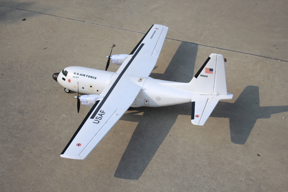 C-160-Cargotrans-Twin-Hercules-1120mm-Wingspan-EPOS-Warbird-Transport-RC-Airplane-Kit-1418150-5