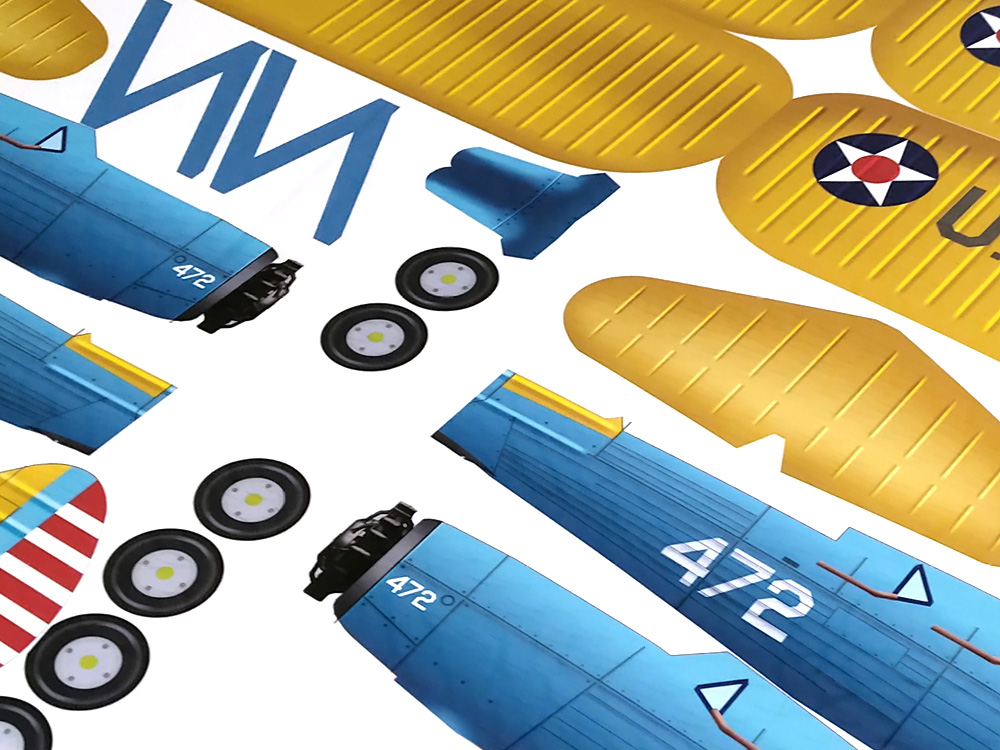 Dancing-Wings-Hobby-E25-Stearman-PT-17-Kaydet-450mm-Wingspan-PP-Material-RC-Airplane-Flying-Wing-KIT-1776729-13