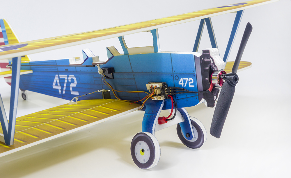 Dancing-Wings-Hobby-E25-Stearman-PT-17-Kaydet-450mm-Wingspan-PP-Material-RC-Airplane-Flying-Wing-KIT-1776729-8