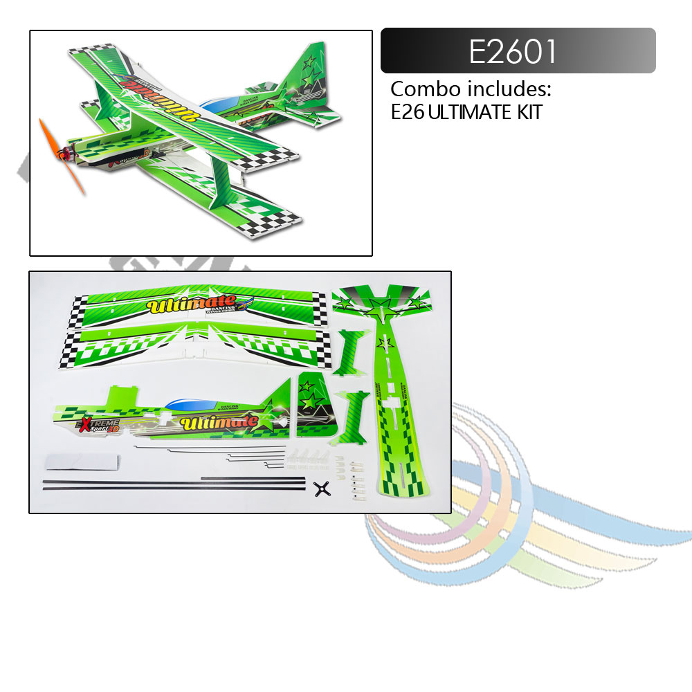 Dancing-Wings-Hobby-E26-Ultimate-586MM-23inch-Wingspan-3D-RC-Airplane-Kit-with-Power-System-1889103-8