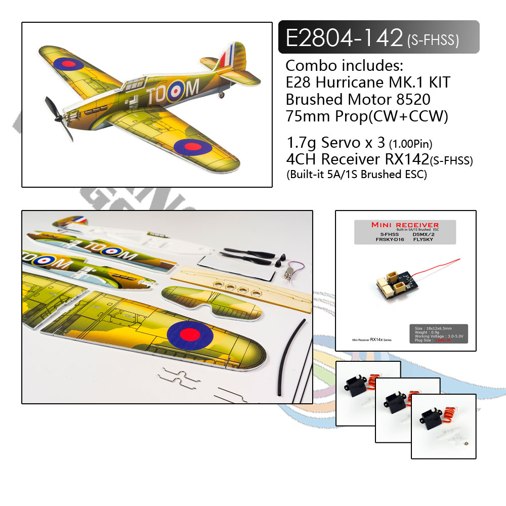 Dancing-Wings-Hobby-E28-Hurricane-MK1-420mm-Wingspan-Brushed-Power-Micro-PP-War-Plane-RC-Airplane-PN-1737888-15