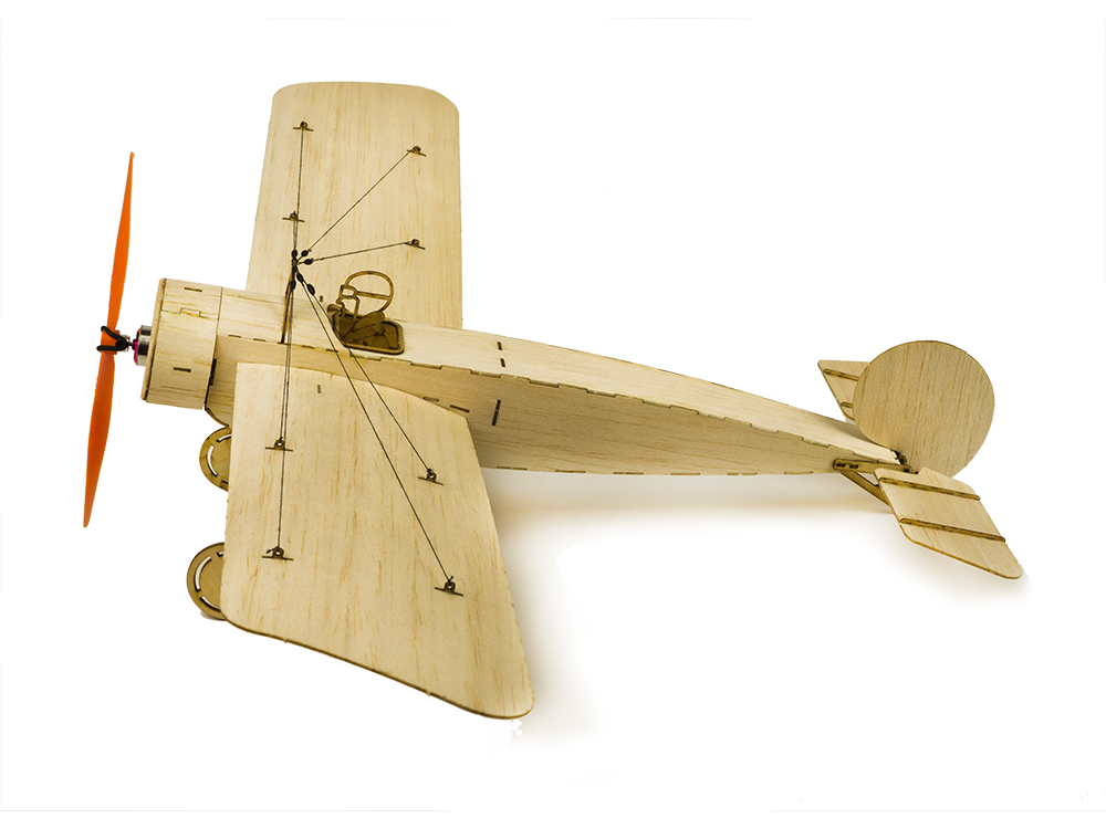 Dancing-Wings-Hobby-Fokker-E-420mm-Wingspan-Balsa-Wood-Trainer-Beginner-RC-Airplane-KIT-with-Power-C-1843213-2