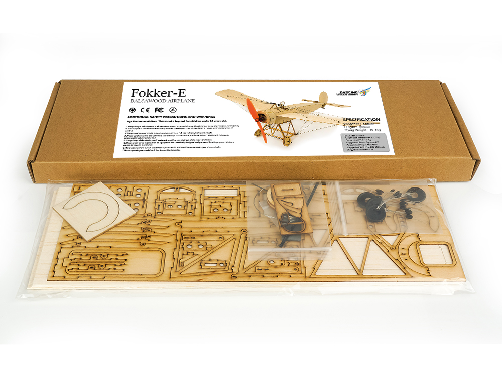 Dancing-Wings-Hobby-Fokker-E-420mm-Wingspan-Balsa-Wood-Trainer-Beginner-RC-Airplane-KIT-with-Power-C-1843213-12