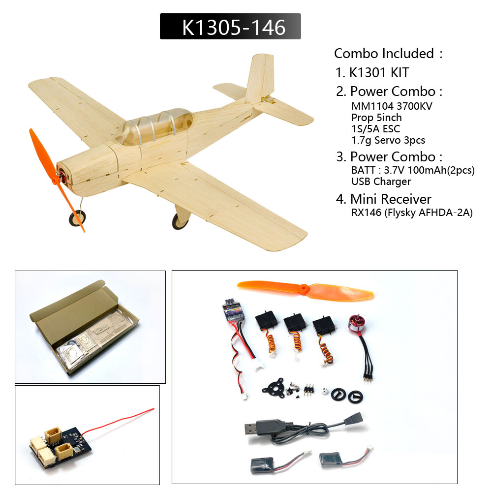 Dancing-Wings-Hobby-K13-470mm-Wingspan-Balsa-Wood-Tainer-Beginner-RC-Airplane-Kit-With-Power-Combo-1844374-13