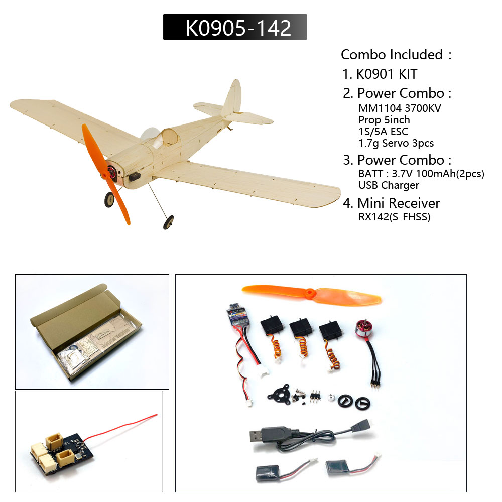 Dancing-Wings-Hobby-Micro-Spacewalker-460mm-Wingspan-Balsa-Wood-RC-Airplane-Kit-with-Power-System-1840747-3
