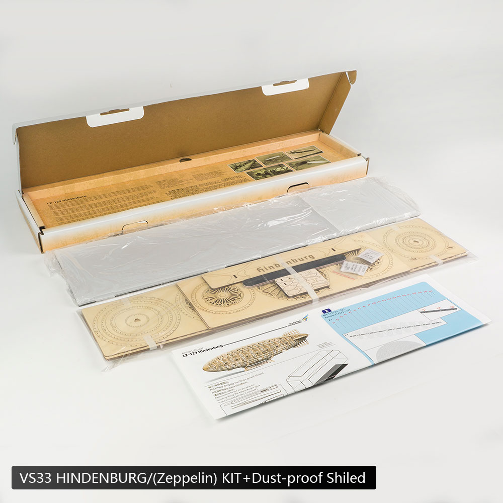 Dancing-Wings-Hobby-VS3-1408-HINDENBURGZeppelin-Static-Model-Kit-1713669-14