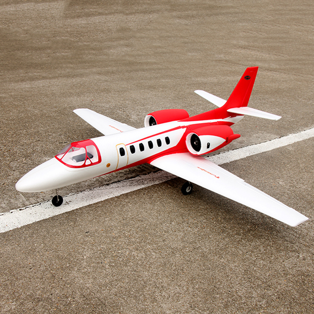 Dynam-Cessna-550-Turbo-Jet-Red-Twin-4S-64mm-EDF-V2-1180mm-Wingspan-EPO-RC-Airplane-PNP-With-Flaps-1925487-1