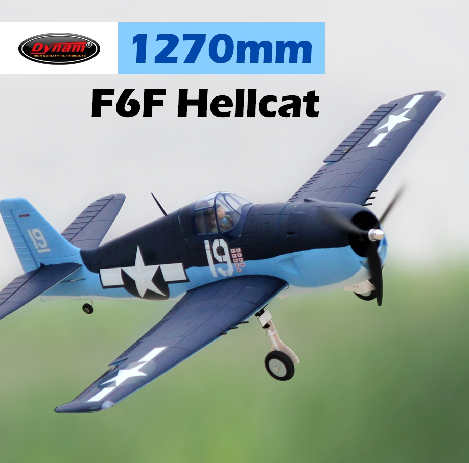 Dynam-F6F-Hellcat-V2-1270mm-Wingspan-EPO-Warbird-RC-Airplane-PNP-With-Flaps--Upgraded-Power-System-1769761-1