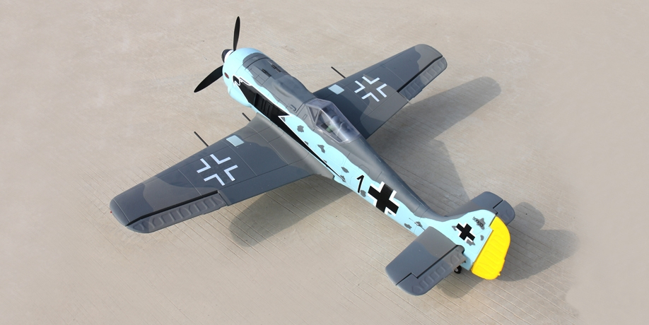Dynam-Focke-Wulf-FW-190-V3-1270mm-Wingspan-EPO-RC-Airplane-Fixed-Wing-Warbird-PNP-With-Flaps-Retract-1905123-2